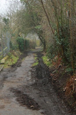 Fußgänger(!)weg